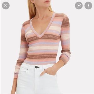 Intermix small petite NWT long sleeve body suit